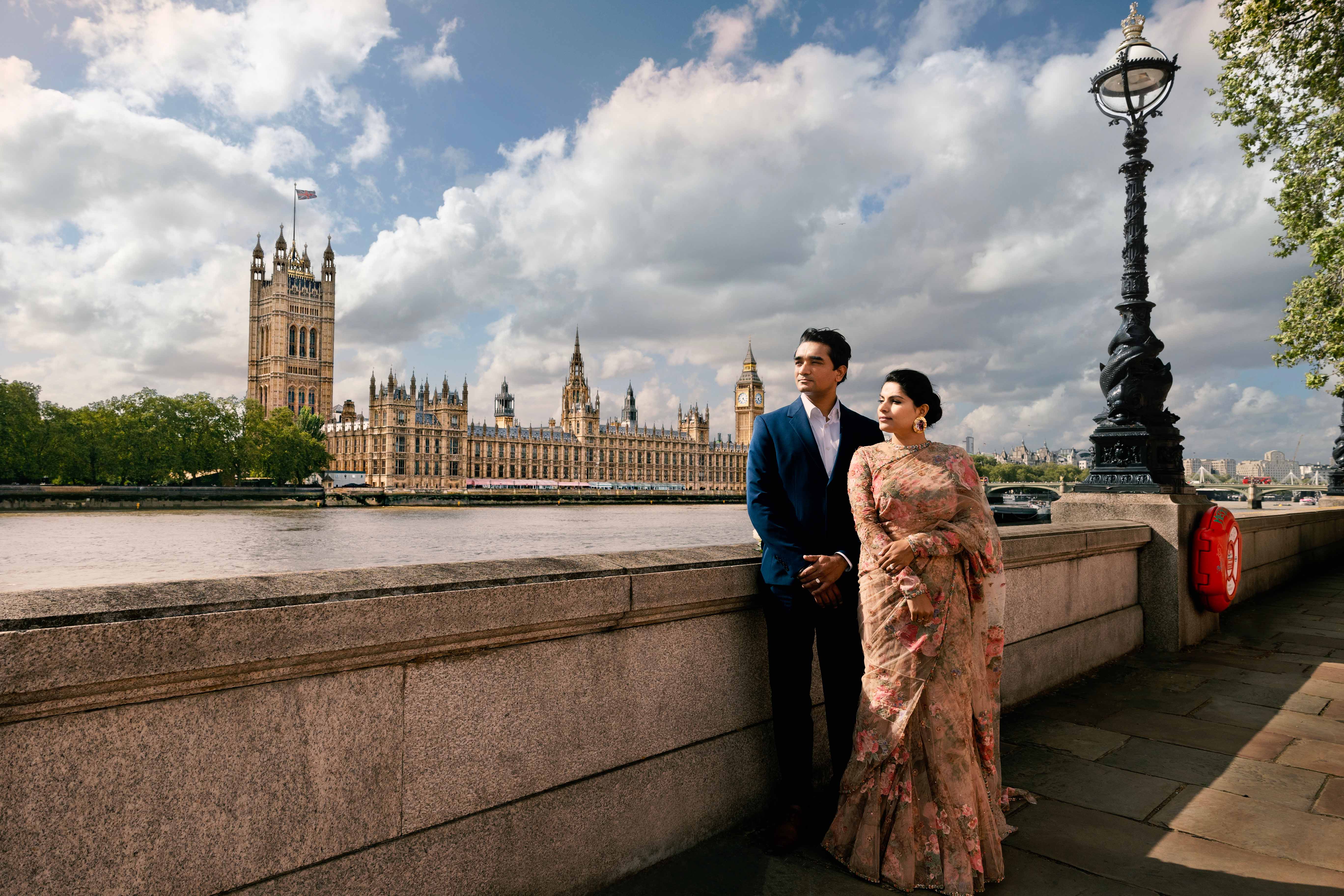 Candid destination moment