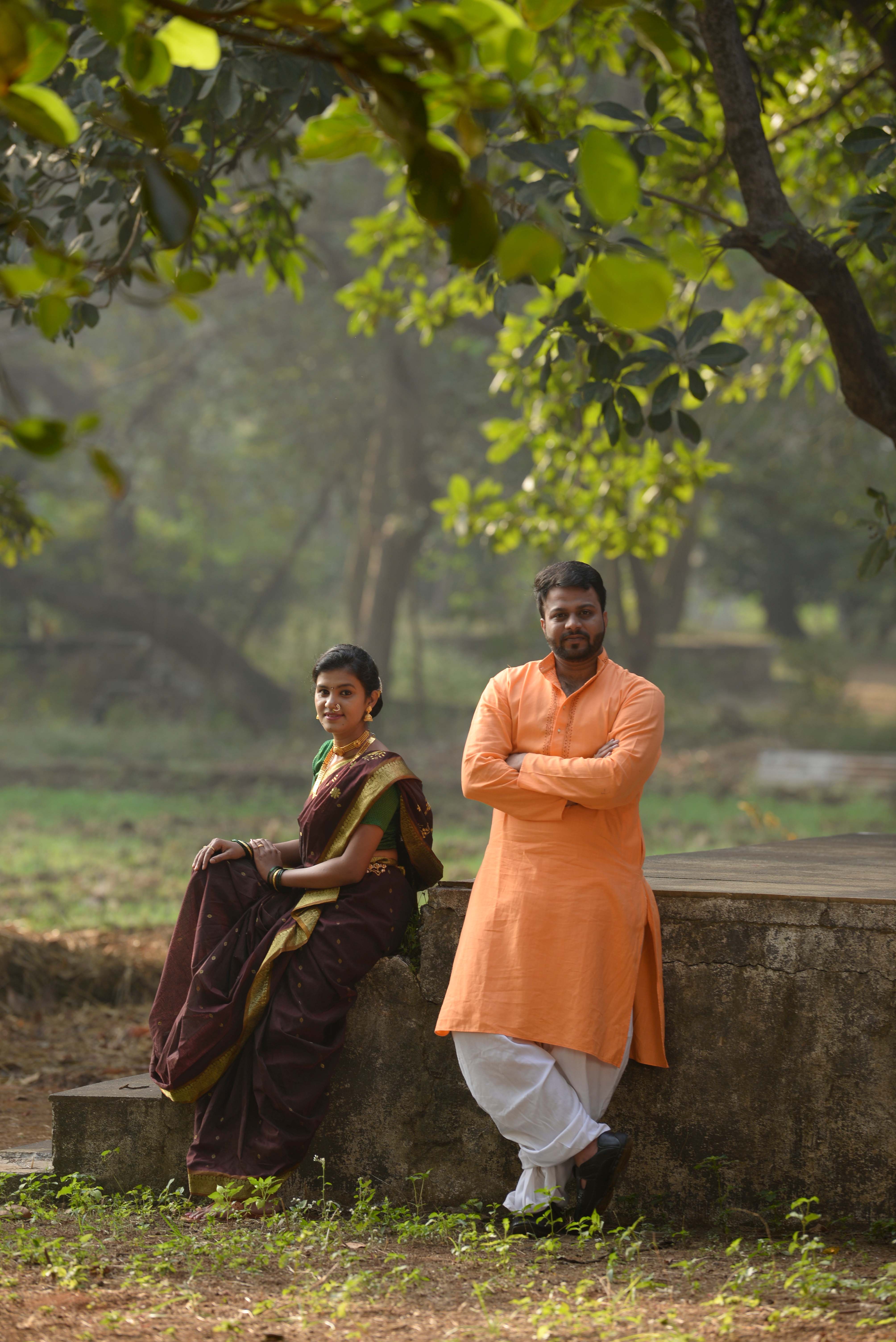 Traditional prewedding frame 3
