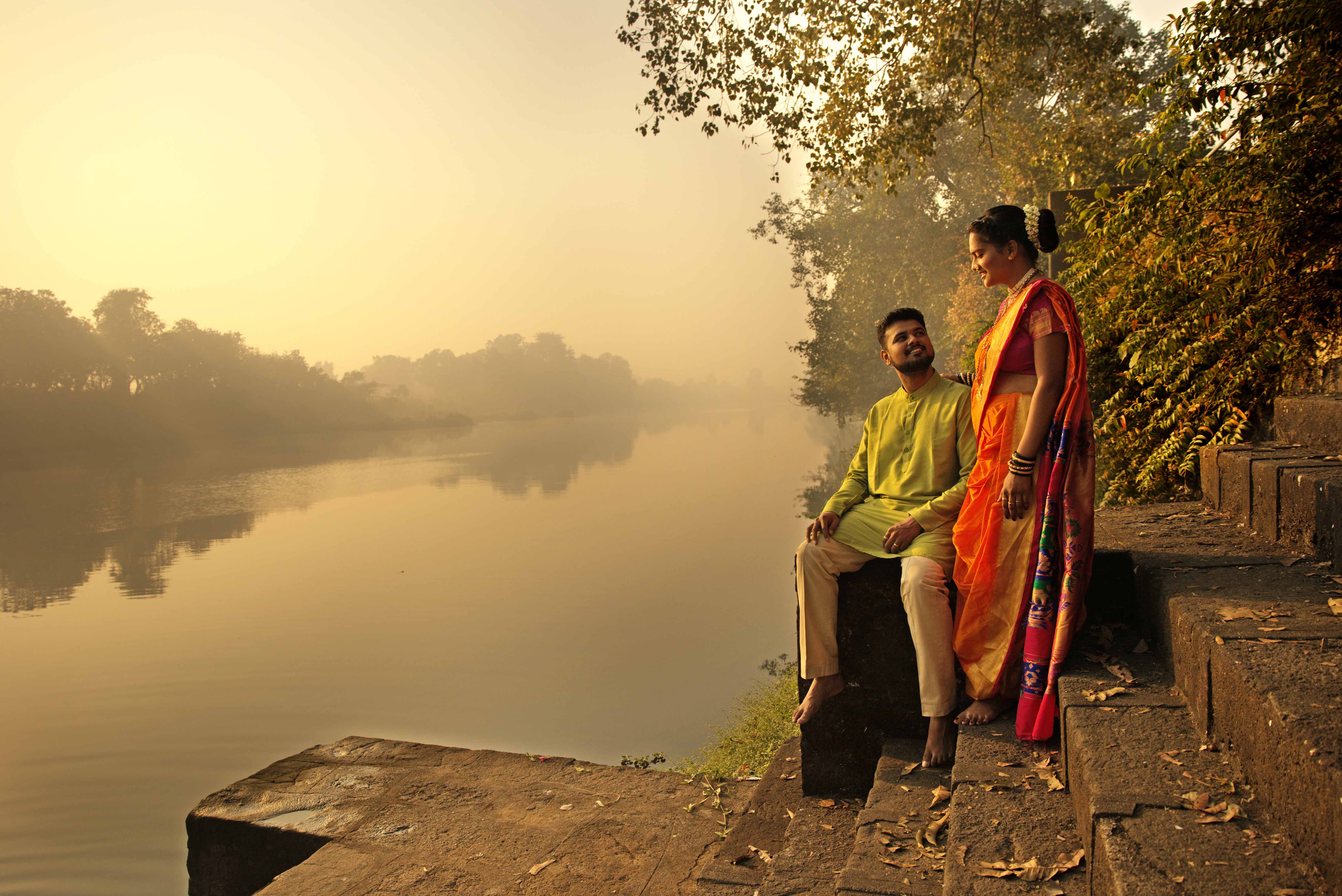 Traditional prewedding frame 4
